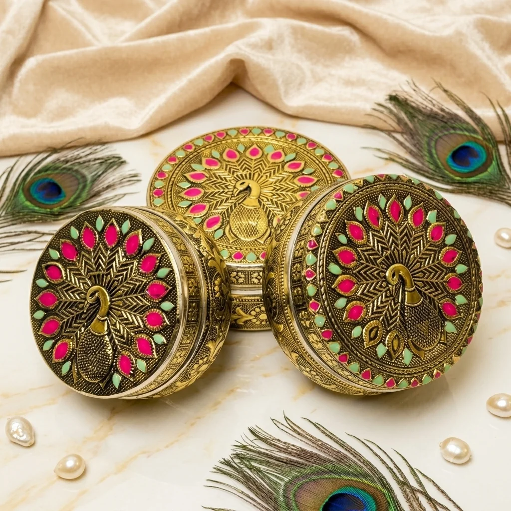 Meenakari Boxes